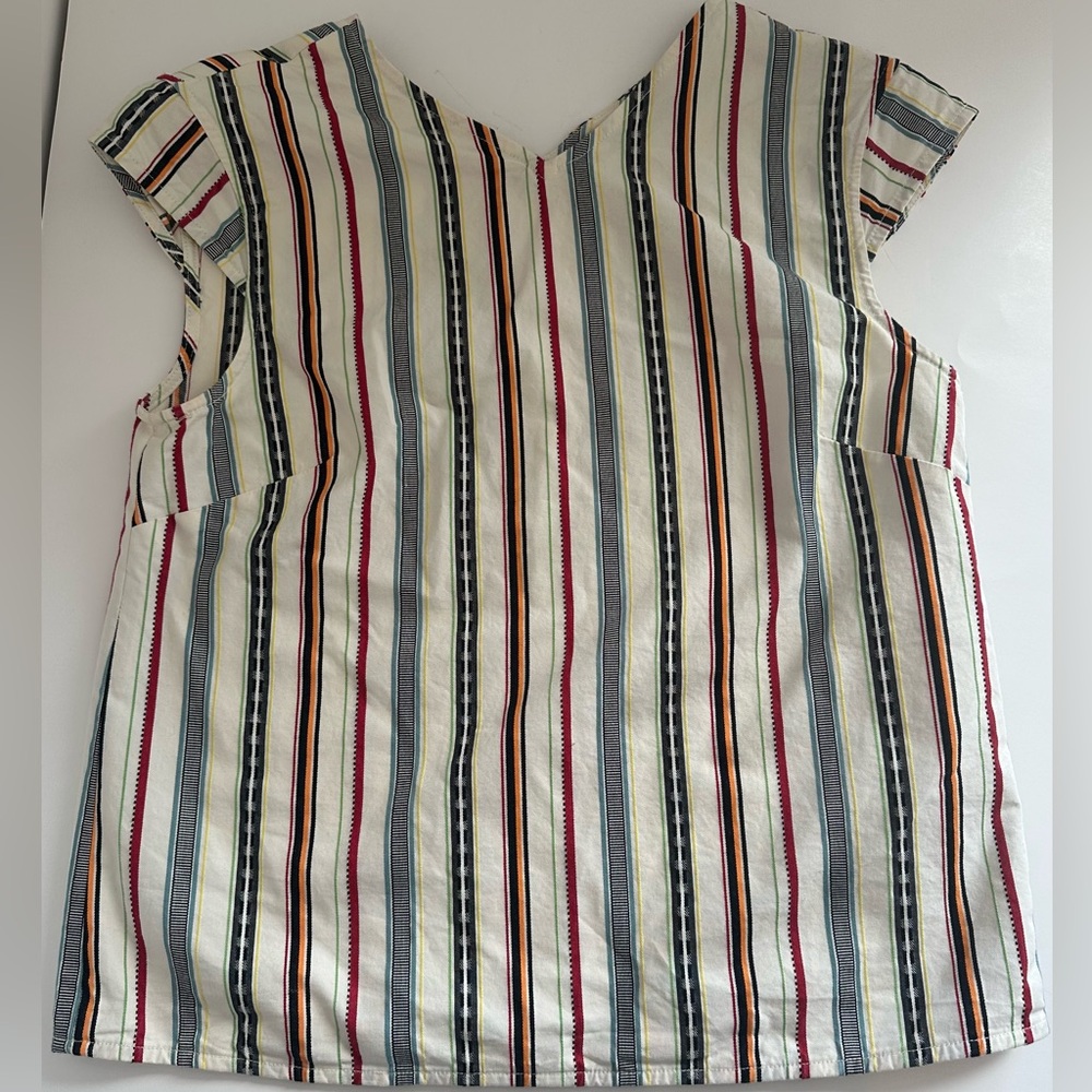 kate Spade Saturday LET Loose, Size X-Small, striped 100% cotton